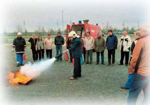 Feuerschutzübung